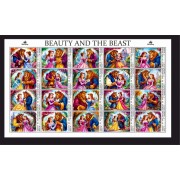 Stamps Cartoon Walt Disney Set 1 sheets