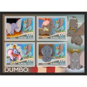 Stamps Cartoon Walt Disney Set 8 sheets