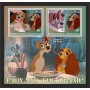 Stamps Cartoon Walt Disney Set 8 sheets