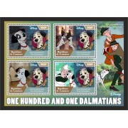 Stamps Cartoon Walt Disney Set 8 sheets