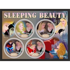 Stamps Cartoon Walt Disney Set 8 sheets