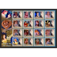 Stamps Cartoon Walt Disney Set 16 stamps Stamps Cartoon Walt Disney Set 16 stamps