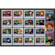 Stamps Cartoon Walt Disney Set 16 stamps