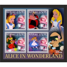 Stamps Cartoon Walt Disney Set 8 sheets