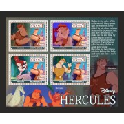 Stamps Cartoon Walt Disney Set 8 sheets