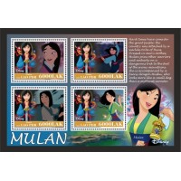 Stamps Cartoon Walt Disney Set 8 sheets