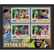 Stamps Cartoon Walt Disney Set 8 sheets