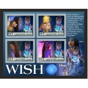 Stamps Cartoon Walt Disney Set 8 sheets
