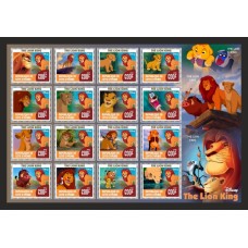 Stamps Cartoon Walt Disney Set 1 sheets Stamps Cartoon Walt Disney Set 1 sheets