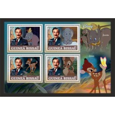 Stamps Cartoon Walt Disney Set 8 sheets Stamps Cartoon Walt Disney Set 8 sheets