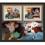 Stamps Cartoon Walt Disney Set 8 sheets