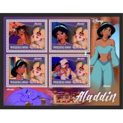 Stamps Cartoon Walt Disney Set 8 sheets