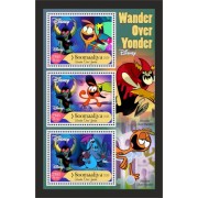 Stamps Cartoon Walt Disney Set 8 sheets