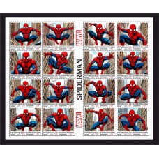 Stamps Cinema Marvel Set 16 stamps
