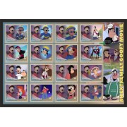 Stamps Cartoon Walt Disney Set 1 sheets