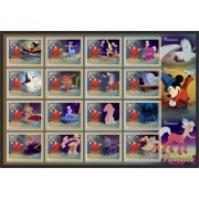 Stamps Cartoon Walt Disney Set 1 sheets
