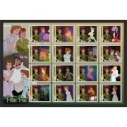 Stamps Cartoon Walt Disney Set 1 sheets