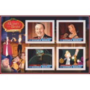 Stamps Cartoon Walt Disney Set 8 sheets