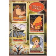 Stamps Cartoon Walt Disney Set 8 sheets