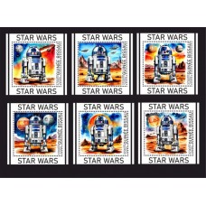 Stamps Cinema Star Wars  Set 12 sheets