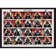 Stamps Cinema Star Wars  Set 1 sheets