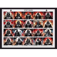 Stamps Cinema Star Wars  Set 1 sheets