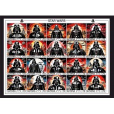 Stamps Cinema Star Wars  Set 1 sheets