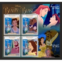 Stamps Cartoon Walt Disney Set 8 sheets