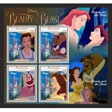 Stamps Cartoon Walt Disney Set 8 sheets