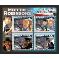 Stamps Cartoon Walt Disney Set 8 sheets