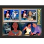 Stamps Cartoon Walt Disney Set 8 sheets