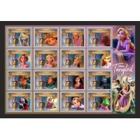 Stamps Cartoon Walt Disney Set 1 sheets