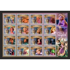 Stamps Cartoon Walt Disney Set 1 sheets
