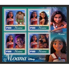 Stamps Cartoon Walt Disney Set 8 sheets
