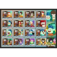Stamps Cartoon Walt Disney Set 1 sheets