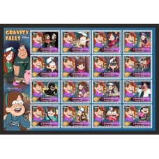 Stamps Cartoon Walt Disney Set 1 sheets Stamps Cartoon Walt Disney Set 1 sheets