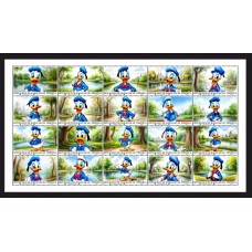 Stamps Cartoon Walt Disney Set 1 sheets Stamps Cartoon Walt Disney Set 1 sheets