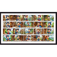 Stamps Cartoon Walt Disney Set 1 sheets Stamps Cartoon Walt Disney Set 1 sheets