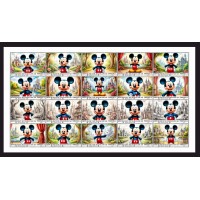 Stamps Cartoon Walt Disney Set 1 sheets Stamps Cartoon Walt Disney Set 1 sheets