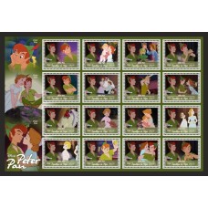 Stamps Cartoon Walt Disney Set 1 sheets Stamps Cartoon Walt Disney Set 1 sheets