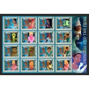 Stamps Cartoon Walt Disney Set 1 sheets