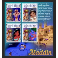 Stamps Cartoon Walt Disney Set 8 sheets