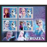 Stamps Cartoon Walt Disney Set 8 sheets