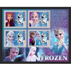 Stamps Cartoon Walt Disney Set 8 sheets
