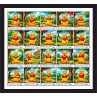 Stamps Cartoon Walt Disney Set 1 sheets