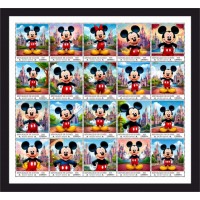 Stamps Cartoon Walt Disney Set 1 sheets