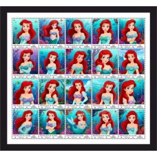 Stamps Cartoon Walt Disney Set 1 sheets