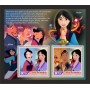 Stamps Cartoon Walt Disney Set 8 sheets