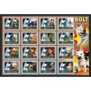 Stamps Cartoon Walt Disney Set 1 sheets