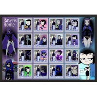 Stamps Cartoon Walt Disney Set 1 sheets